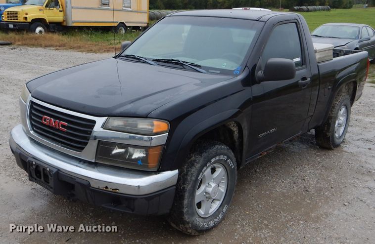 image for item FI9677 2005 GMC Canyon SLE pickup truck