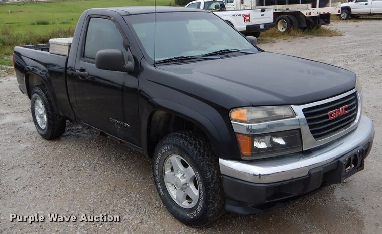 image for item FI9677 2005 GMC Canyon SLE pickup truck