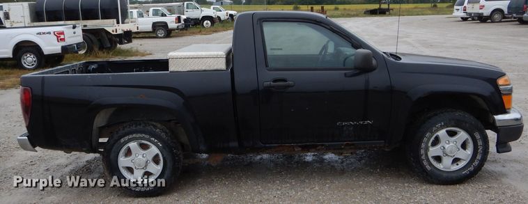 image for item FI9677 2005 GMC Canyon SLE pickup truck