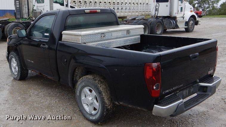 image for item FI9677 2005 GMC Canyon SLE pickup truck