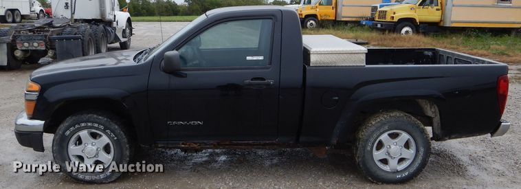 image for item FI9677 2005 GMC Canyon SLE pickup truck