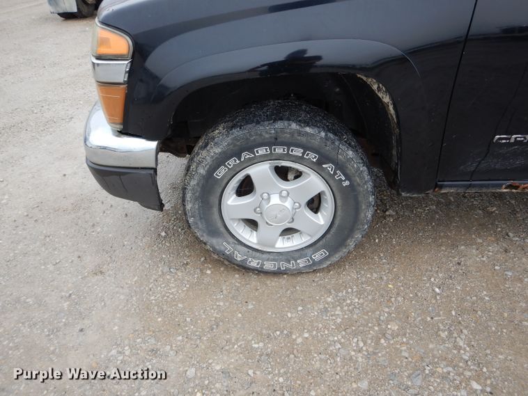 image for item FI9677 2005 GMC Canyon SLE pickup truck