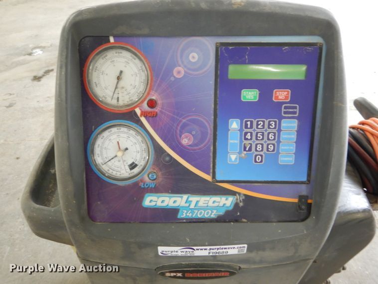 image for item FI9689 SPX Robinair Cool Tech 34700Z refrigerant machine