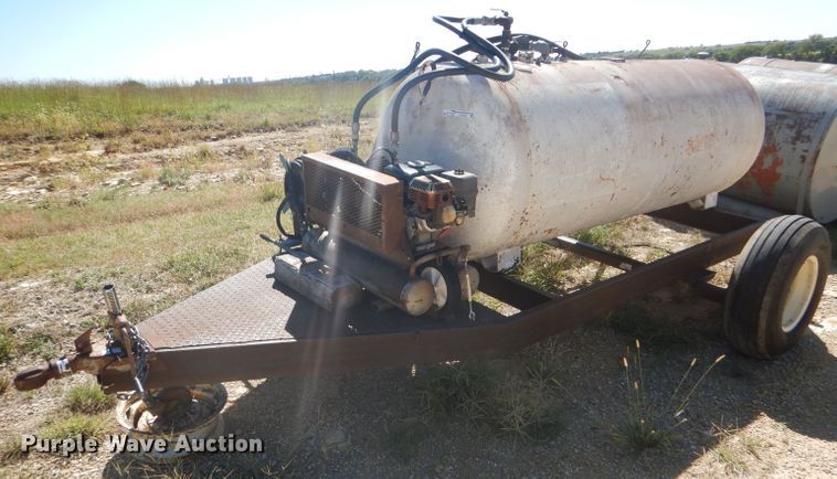 image for item FJ9758 Shop built used oil reclamation trailer