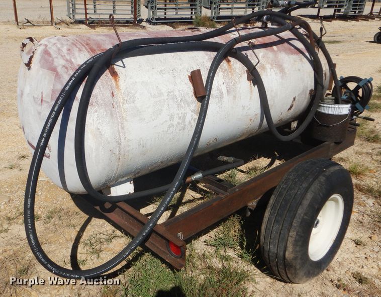 image for item FJ9758 Shop built used oil reclamation trailer