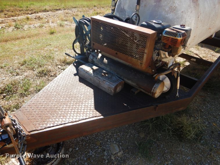 image for item FJ9758 Shop built used oil reclamation trailer