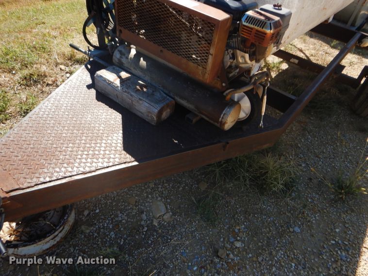 image for item FJ9758 Shop built used oil reclamation trailer