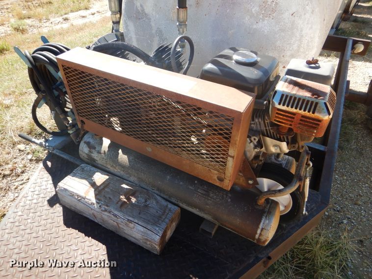 image for item FJ9758 Shop built used oil reclamation trailer