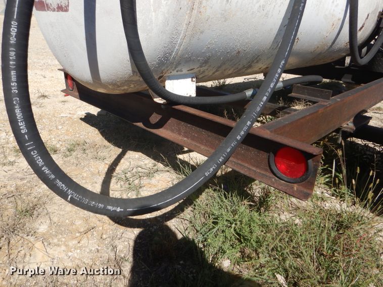 image for item FJ9758 Shop built used oil reclamation trailer