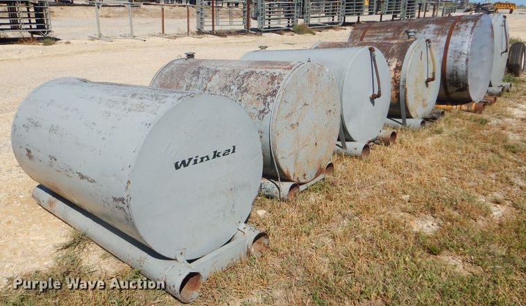 image for item FJ9758 Shop built used oil reclamation trailer