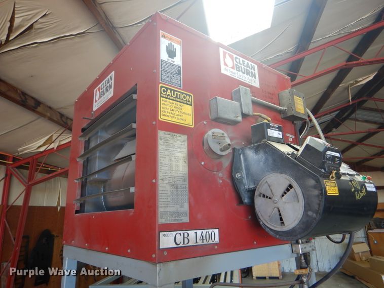 image for item FJ9759 Clean Burn CB1400 waste oil furnace