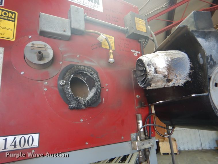 image for item FJ9759 Clean Burn CB1400 waste oil furnace