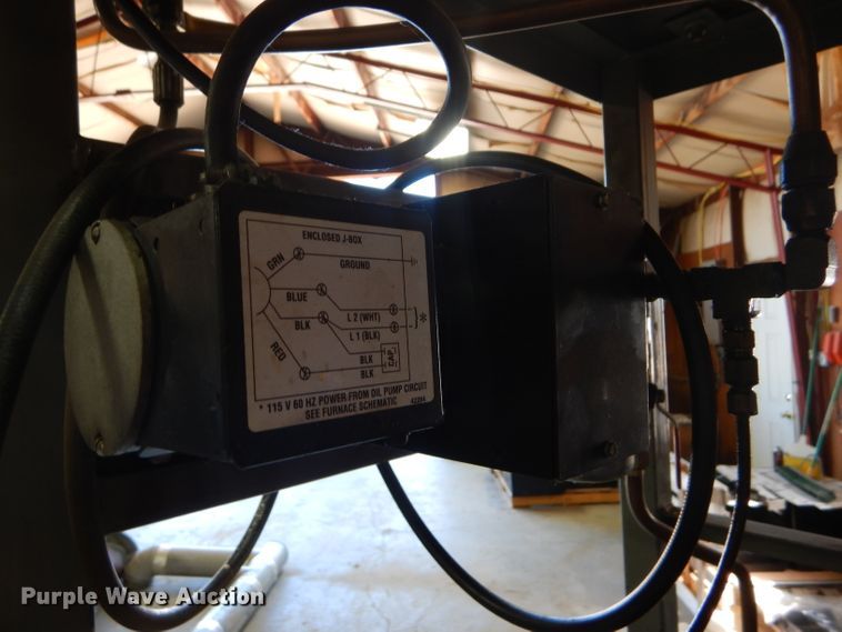 image for item FJ9759 Clean Burn CB1400 waste oil furnace