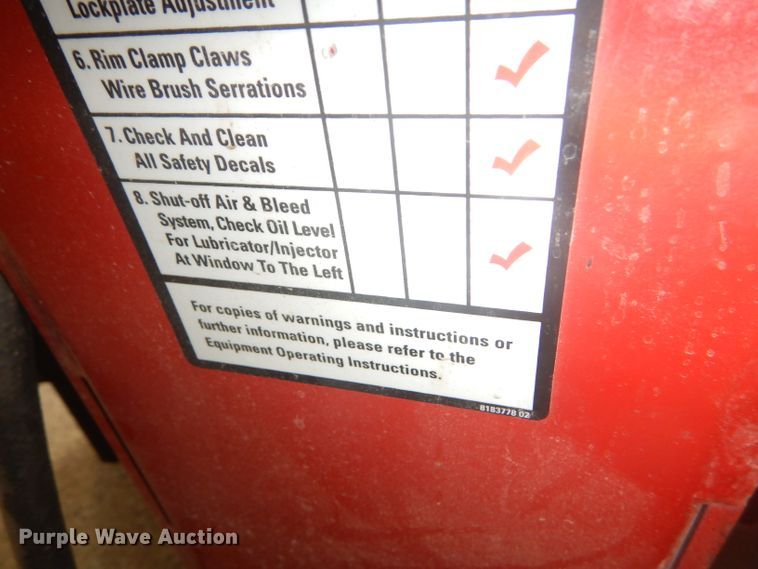 image for item FJ9776 Coats APX90A tire changer