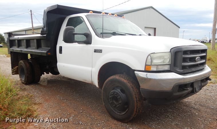 image for item FK9764 2003 Ford F550 dump truck