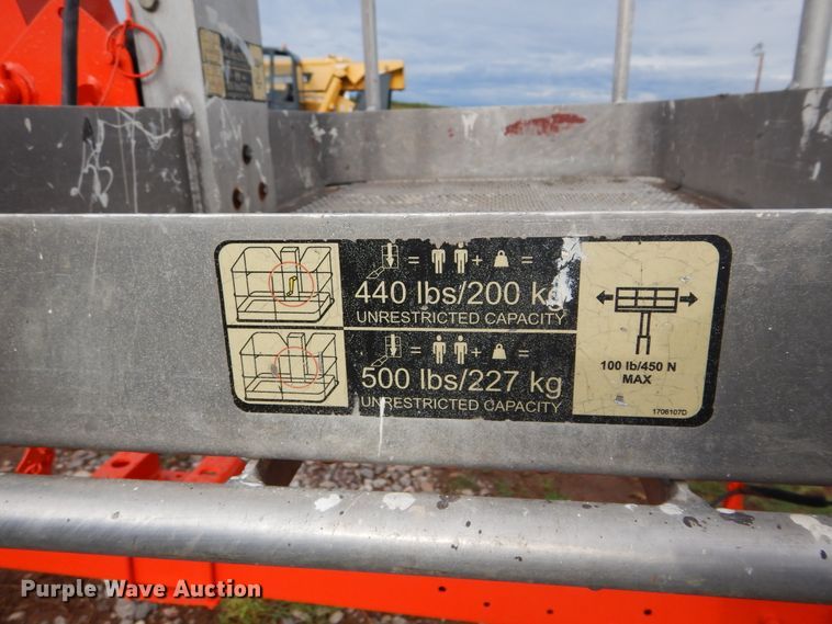 image for item FK9765 2008 JLG T500J boom lift