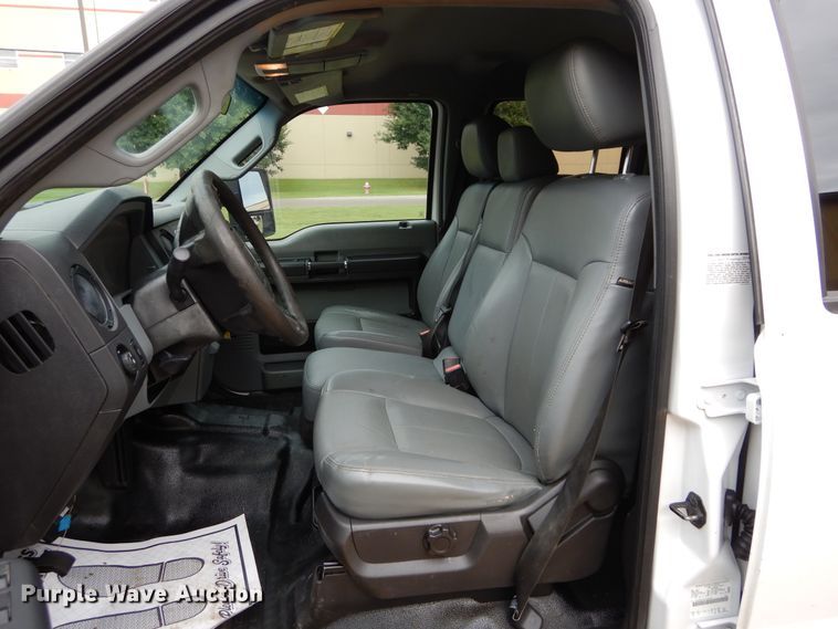 image for item FK9766 2014 Ford F550 Crew Cab flatbed truck