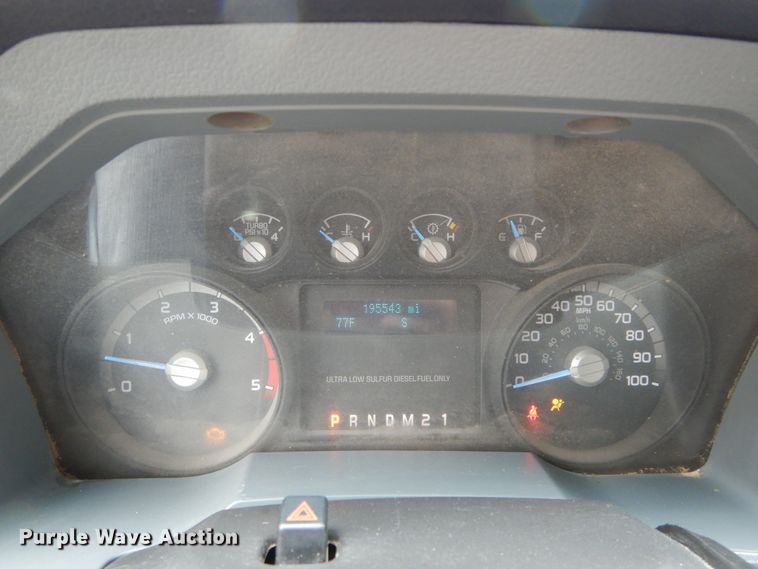 image for item FK9766 2014 Ford F550 Crew Cab flatbed truck