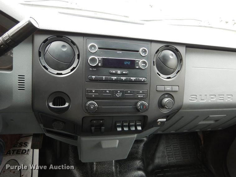 image for item FK9766 2014 Ford F550 Crew Cab flatbed truck