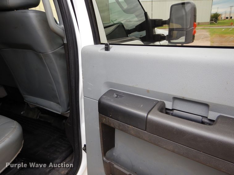 image for item FK9766 2014 Ford F550 Crew Cab flatbed truck