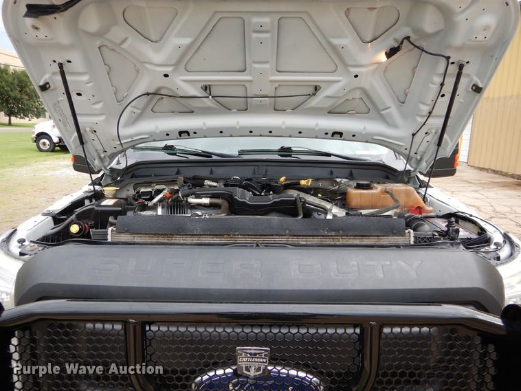 image for item FK9766 2014 Ford F550 Crew Cab flatbed truck