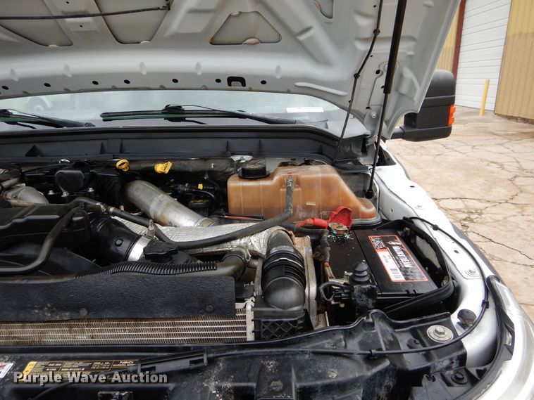 image for item FK9766 2014 Ford F550 Crew Cab flatbed truck