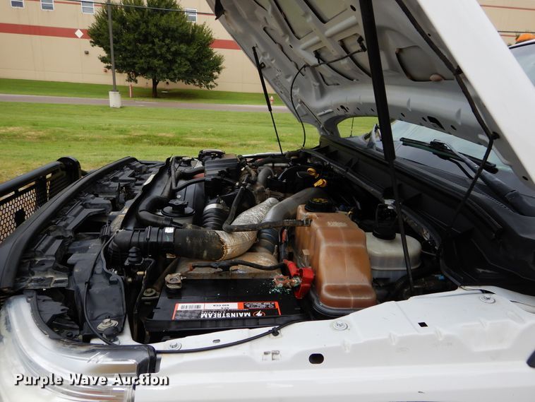 image for item FK9766 2014 Ford F550 Crew Cab flatbed truck