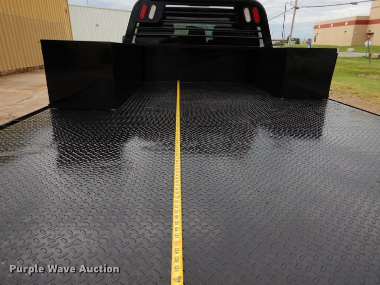 image for item FK9766 2014 Ford F550 Crew Cab flatbed truck