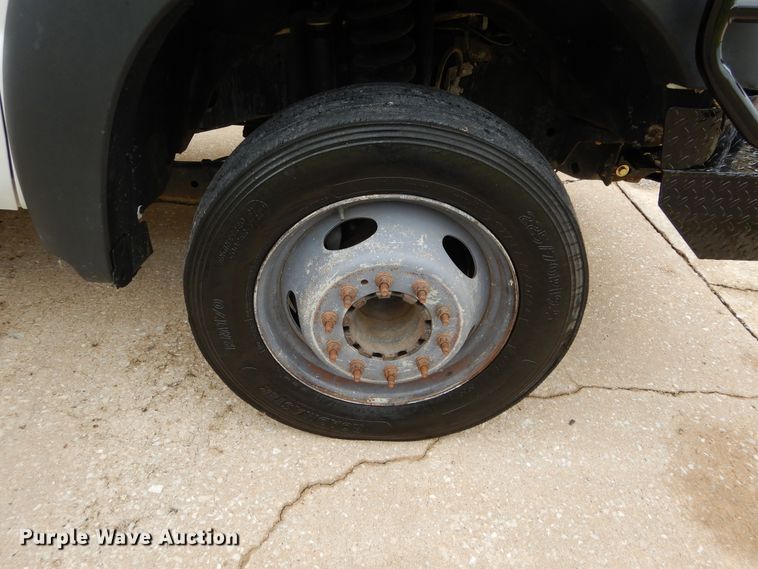 image for item FK9766 2014 Ford F550 Crew Cab flatbed truck