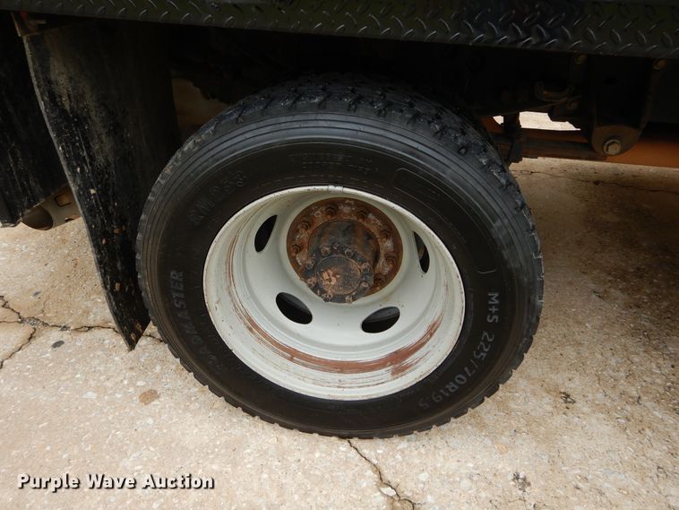 image for item FK9766 2014 Ford F550 Crew Cab flatbed truck