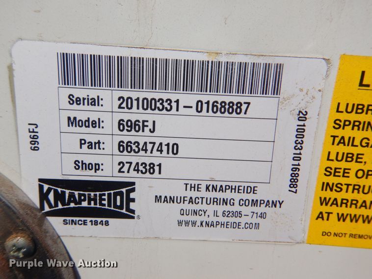 image for item FT9494 2010 Chevrolet Silverado 2500HD Ext. Cab utility bed pickup truck