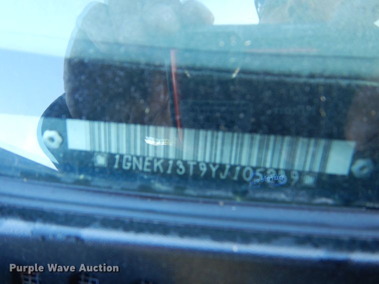 image for item FU9701 2000 Chevrolet Tahoe SUV