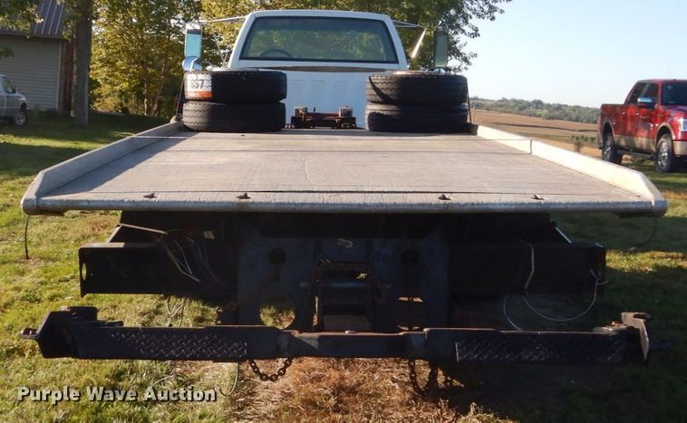 image for item FU9702 1995 GMC TopKick C6500 rollback truck