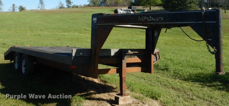 image for item FU9710 1988 Hillsboro equipment trailer