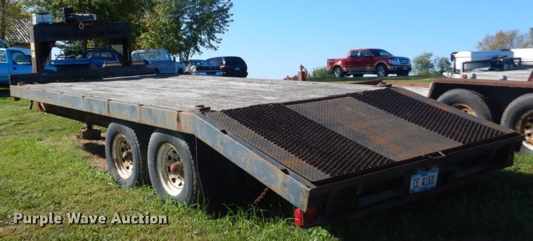 image for item FU9710 1988 Hillsboro equipment trailer
