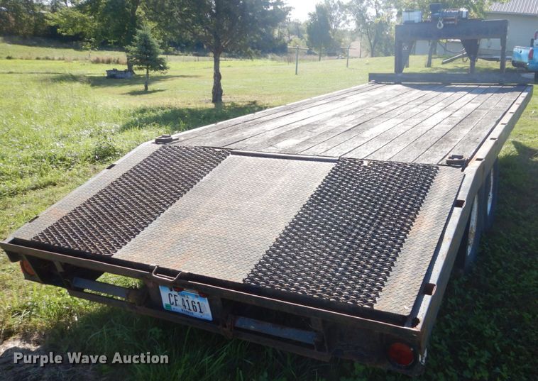 image for item FU9710 1988 Hillsboro equipment trailer