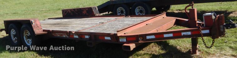 image for item FU9711 2001 Towmaster T-12T tilt deck equipment trailer