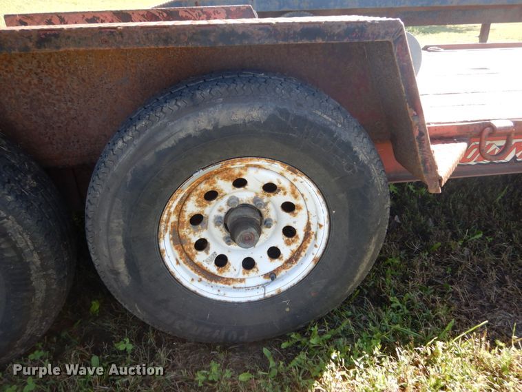 image for item FU9711 2001 Towmaster T-12T tilt deck equipment trailer