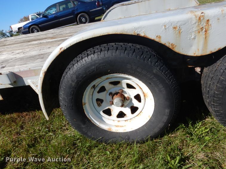 image for item FU9712 1996 Mac-lander utility trailer