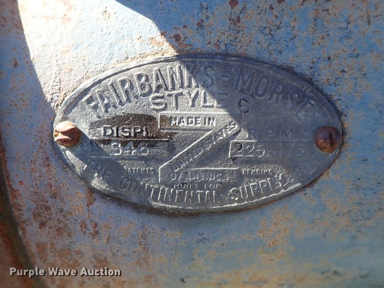 image for item GA9833 Fairbanks Morse C 346 C.I.D. engine