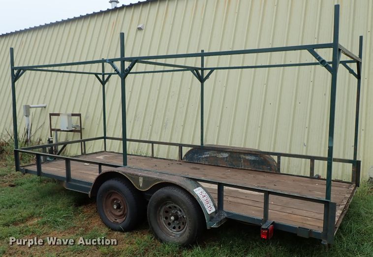 image for item GA9838 2002 Tex-Mex utility trailer