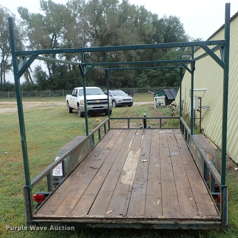 image for item GA9838 2002 Tex-Mex utility trailer