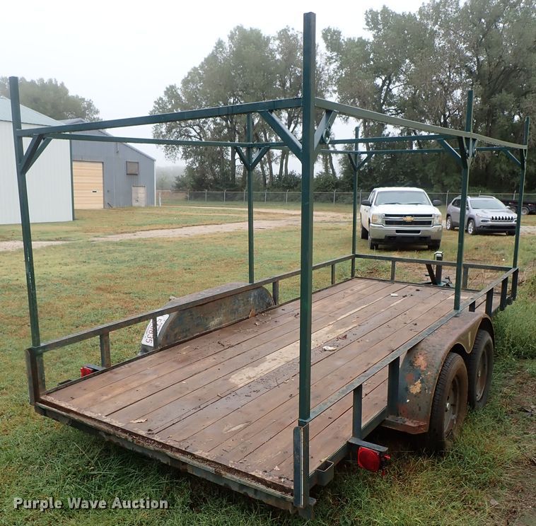 image for item GA9838 2002 Tex-Mex utility trailer