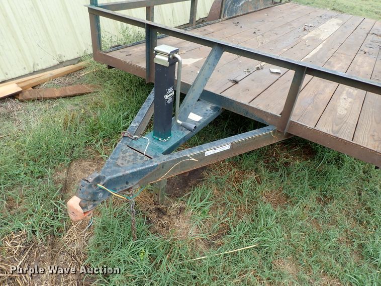 image for item GA9838 2002 Tex-Mex utility trailer
