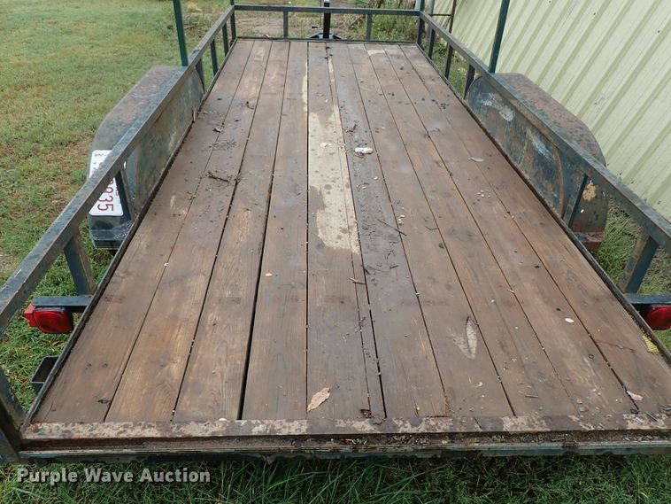 image for item GA9838 2002 Tex-Mex utility trailer