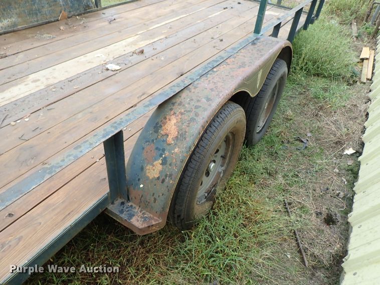 image for item GA9838 2002 Tex-Mex utility trailer