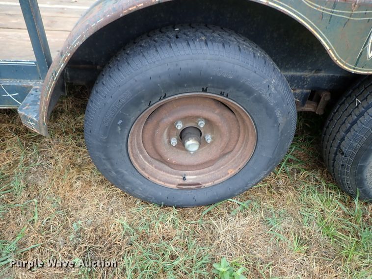 image for item GA9838 2002 Tex-Mex utility trailer