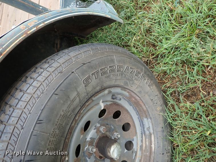 image for item GA9838 2002 Tex-Mex utility trailer