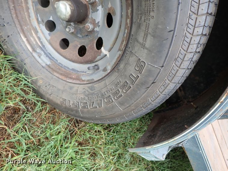 image for item GA9838 2002 Tex-Mex utility trailer