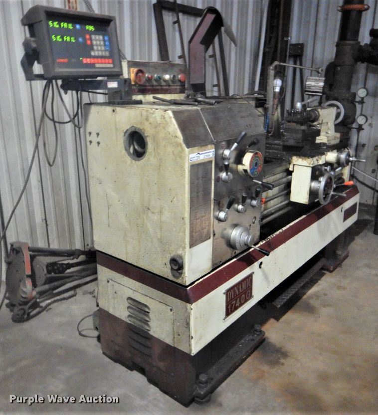 Acer Dynamic 1740G horizontal lathe in Warner, OK Item GC9508 sold
